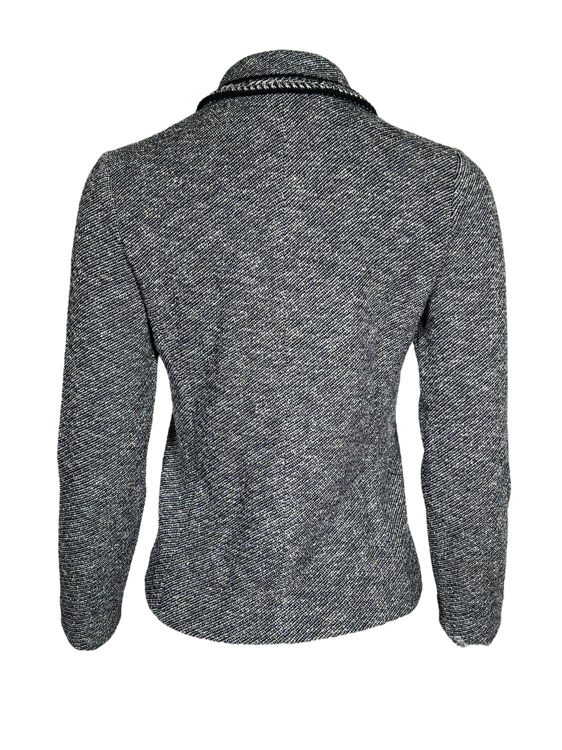 

Женская короткая куртка темно-синего цвета с краями Amina Rubinacci, темно-синий