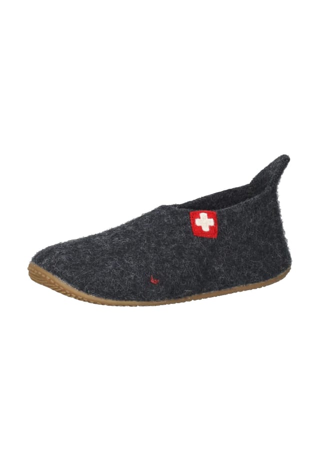 

Тапочки из натуральной шерсти Living Kitzbühel, серый