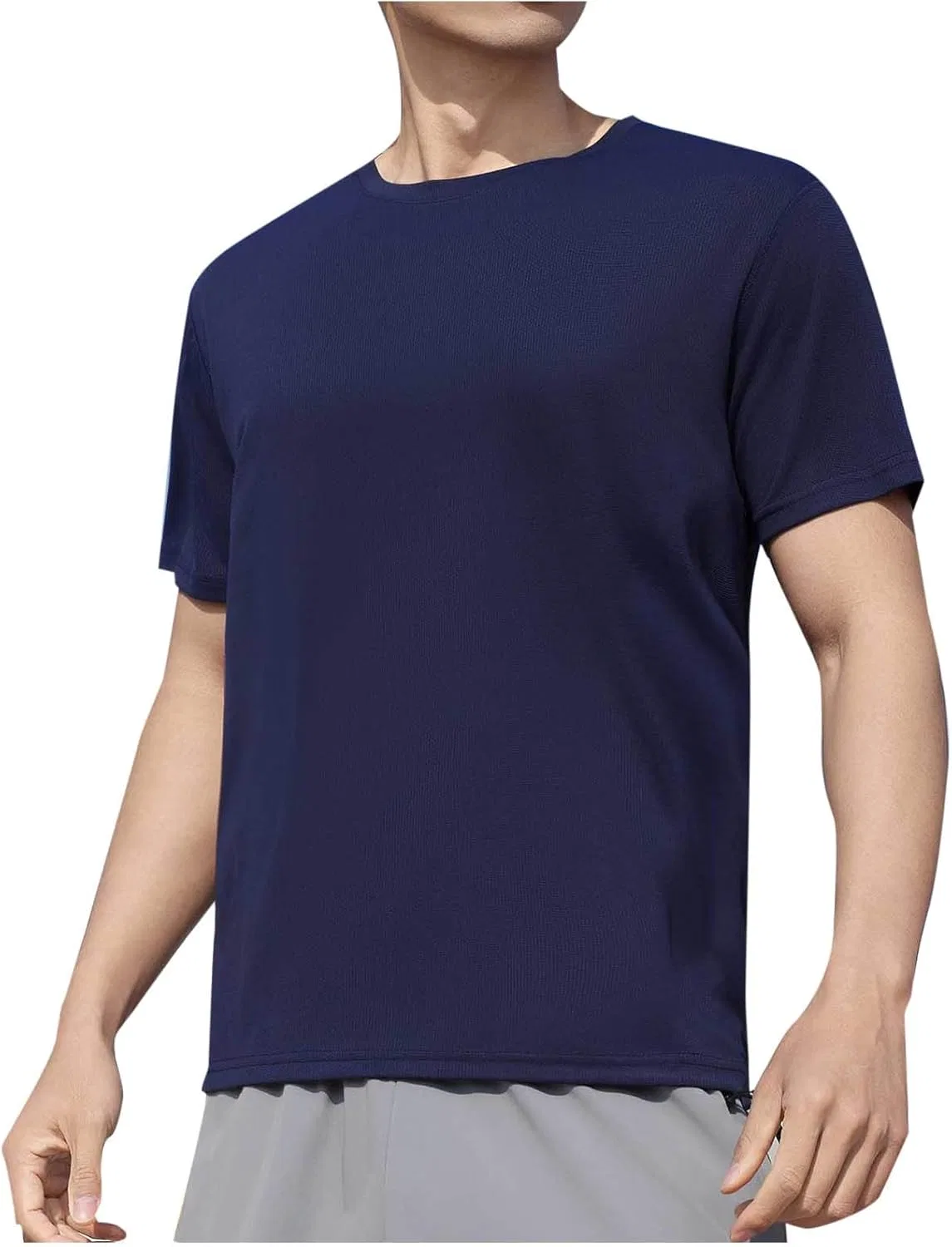 Футболка с коротким рукавом, трикотажная, Navy