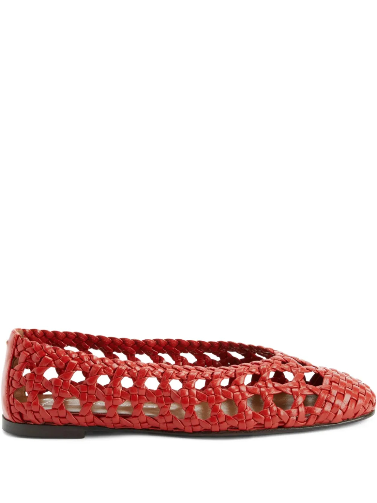 Балетки Georgia Cage Giuseppe Zanotti, красный