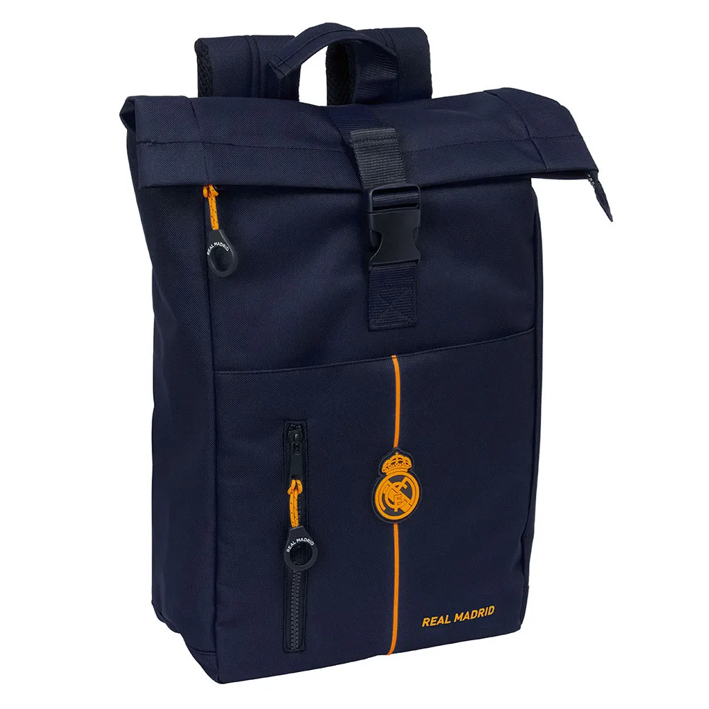 

Рюкзак Safta Real Madrid 24/25 Away Equipment 15.6'' 15.30L 22x39x10 cm 612457507, синий