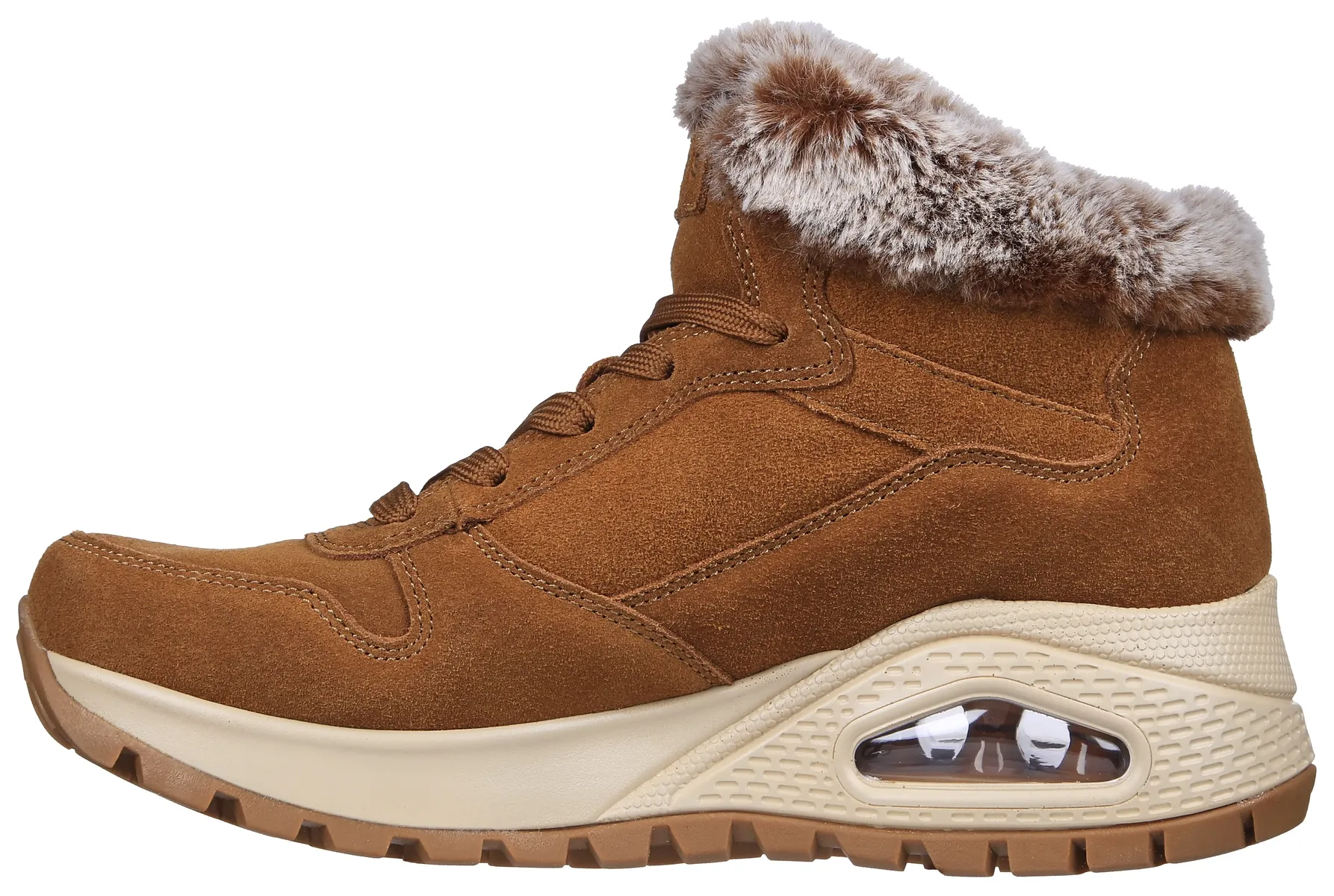 Зимние ботинки Skechers с водоотталкивающими свойствами, коричневый — фото 4
