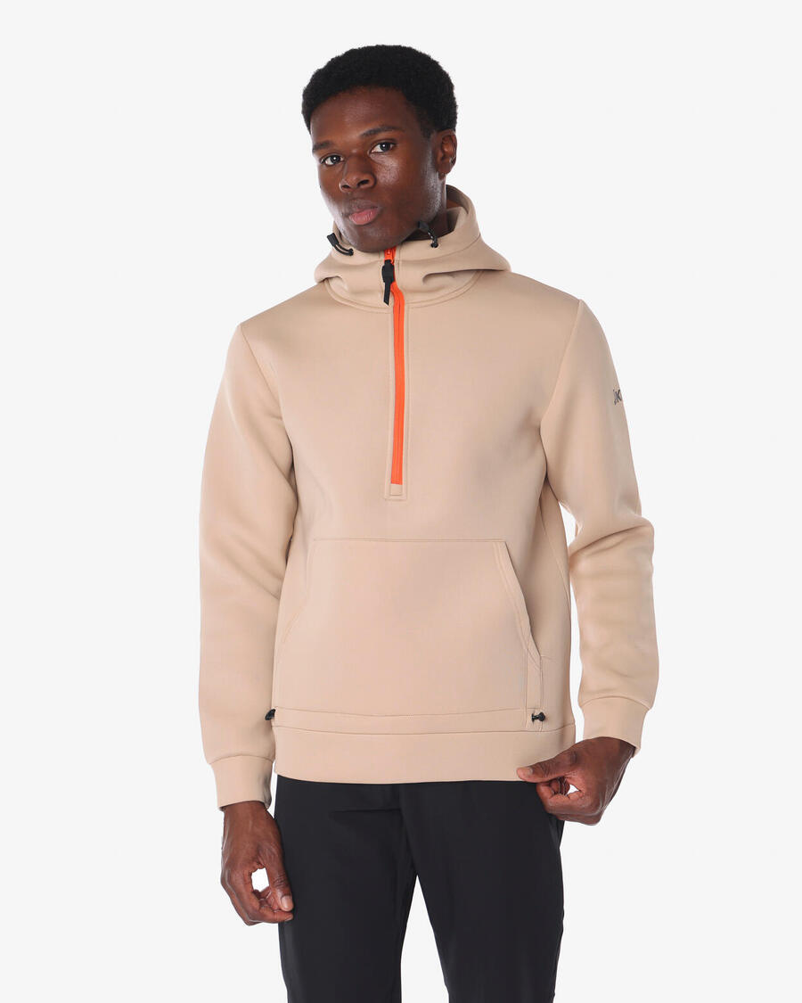 

JAKED Бежевая синтетическая фитнес-куртка для мужчин