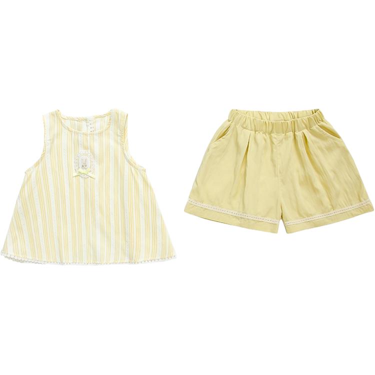 

Детская повседневная спортивная футболка с круглым вырезом и коротким рукавом PROTECTCAMEL, желтый