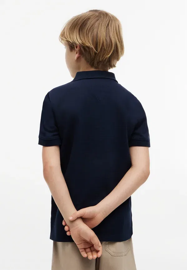 Флаг-поло с контурным принтом Tommy Hilfiger, темно-синий ночной — фото 3