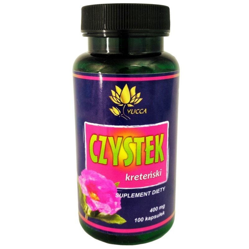 

Диетическая добавка Юкка Критская Цистус 400 мг 100 капсул Yucca