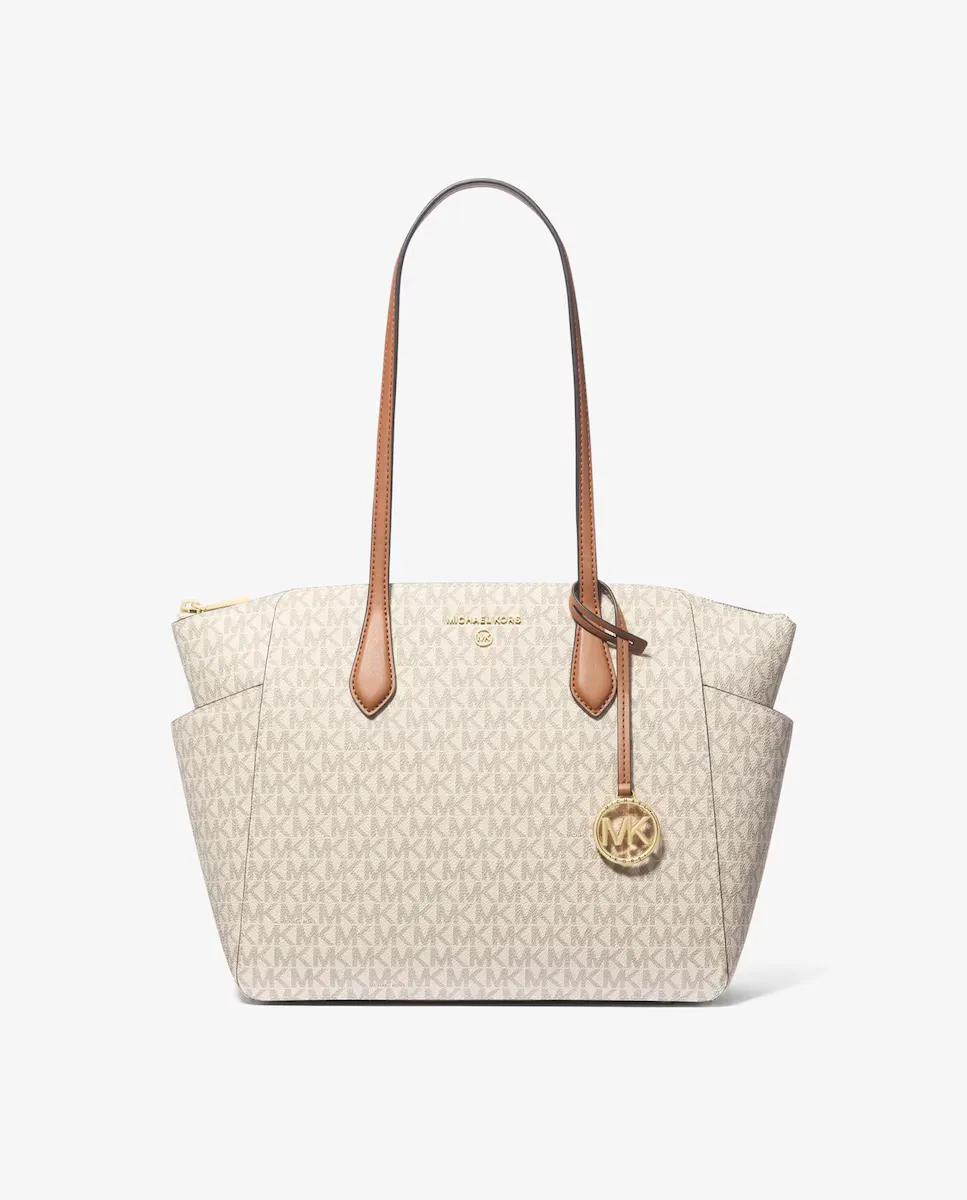 

Сумка на плечо Marilyn Tote с принтом Michael Michael Kors, натуральный, Бежевый, Сумка на плечо Marilyn Tote с принтом Michael Michael Kors, натуральный