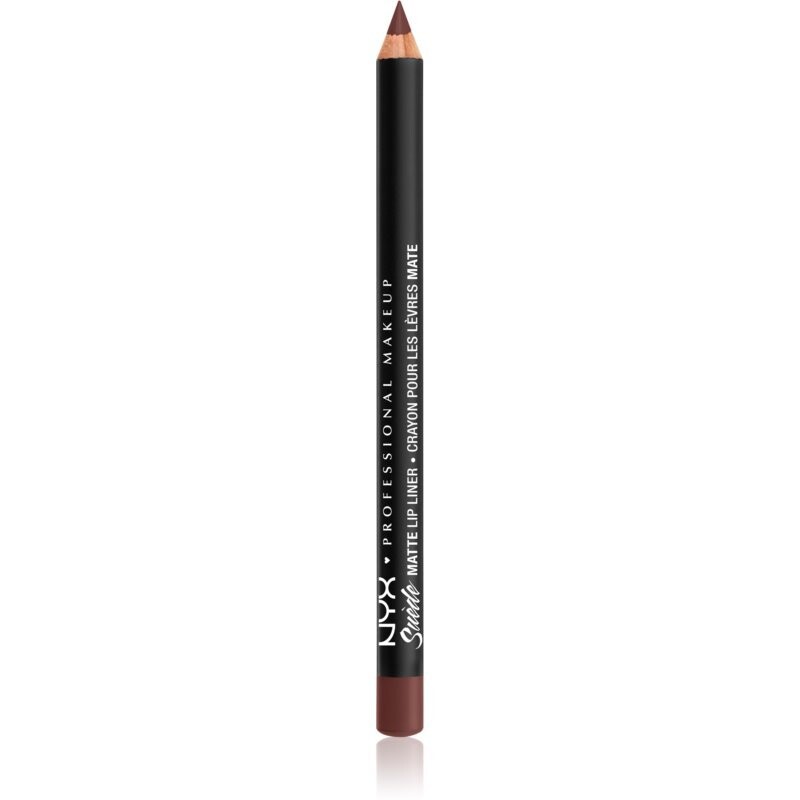 

NYX Professional Makeup Suede Matte Lip Liner матовый карандаш для губ оттенка 55 Cold Brew 1 г