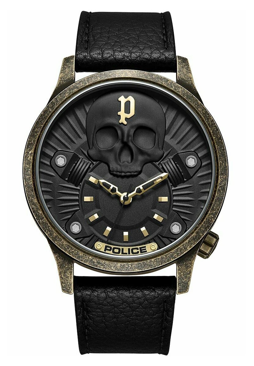 

Часы ANALOG QUARZ Police, цвет gold/schwarz
