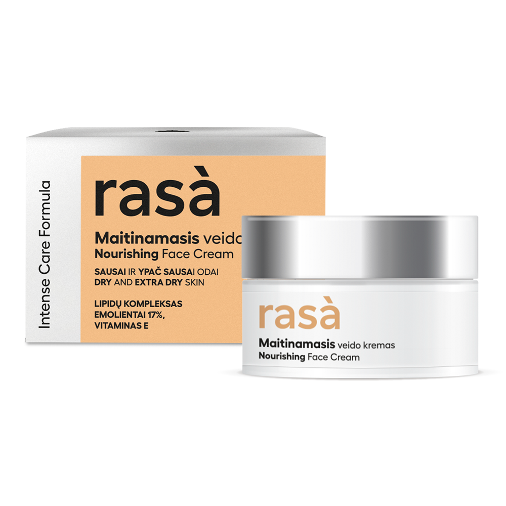 

Питательный крем для лица intense care nourishing face cream Rasa, 50 мл