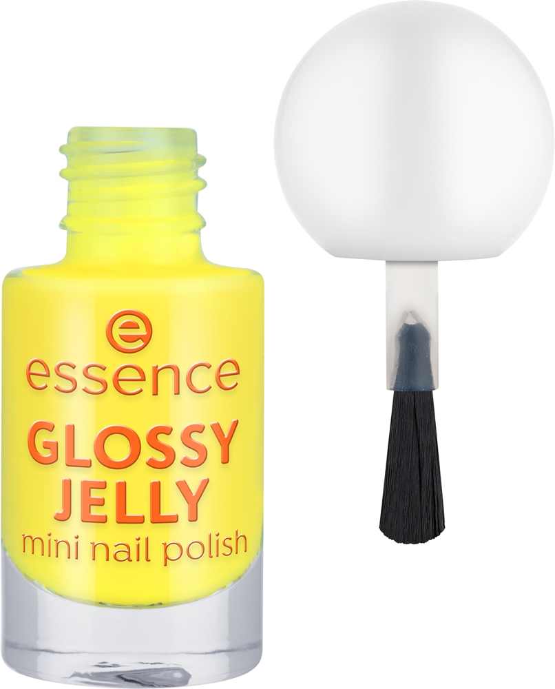 Мини-Глянцевый желейный лак для ногтей Essence, atspalvis 06 5 мл — фото 2