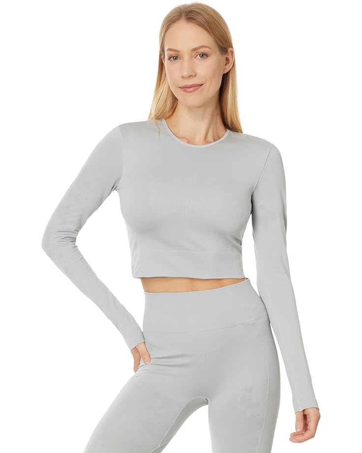 

Лонгслив adidas by Stella McCartney adidas by Stella McCartney TrueStrength Seamless Yoga Long, цвет Clear Onix