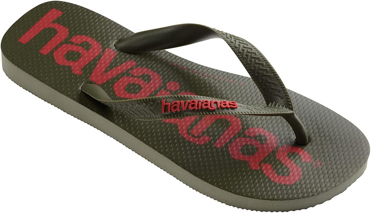 Сланцы Havaianas Unisex Top Logomania 2, зеленый — фото 2