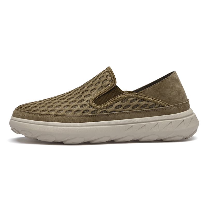 

BAGE Мужские повседневные кеды низкие хаки, цвет Khaki