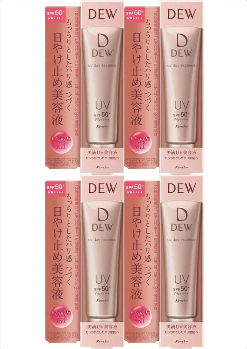 Набор солнцезащитных кремов DEW UV Day-Essence 4 шт. по 40 г