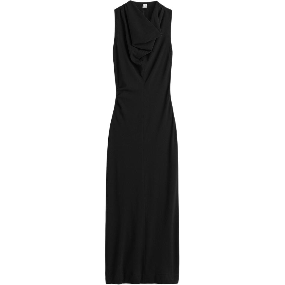 

Totême Cowl Neck Sleeveless Maxi Dress TOTEME, черный