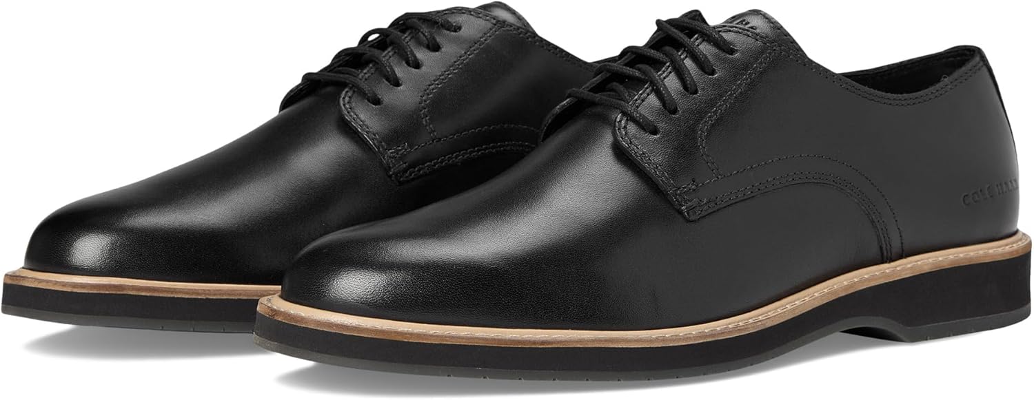 

Мужские оксфорды Cole Haan Morse Grand с простым носком, черный