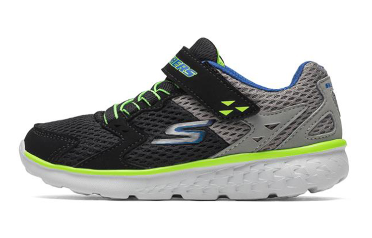 

Кроссовки для бега для детей Skechers Kids, черный/серый/зеленый