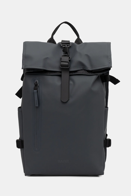 

Рюкзак 14590 rolltop ruckack large w3 Rains, серый