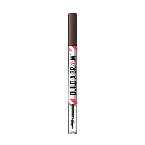 

Маркер для бровей и гель Build A Brow Maybelline New York, цвет deep brown