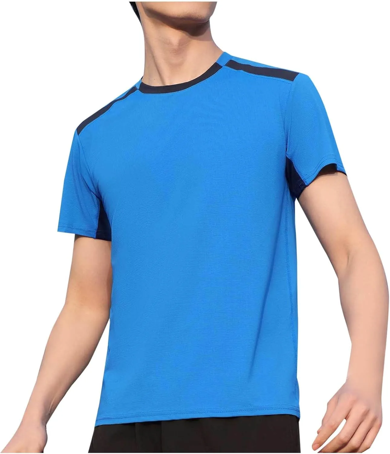 

Футболка для тренировок мужская Casual, Breathable, Quick Dry