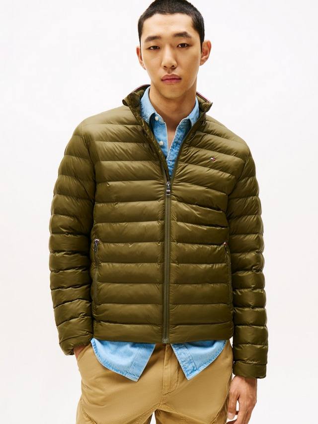 

Водоотталкивающая складная утеплённая куртка Tommy Hilfiger, Huntsman Green