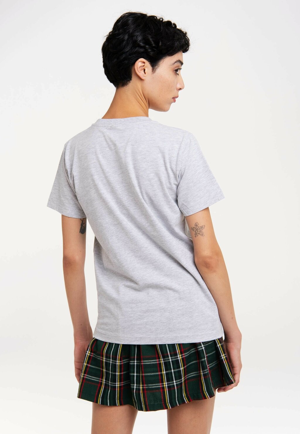 

Футболка с принтом BATMAN & ROBIN LOGOSHIRT, цвет Mottled Grey