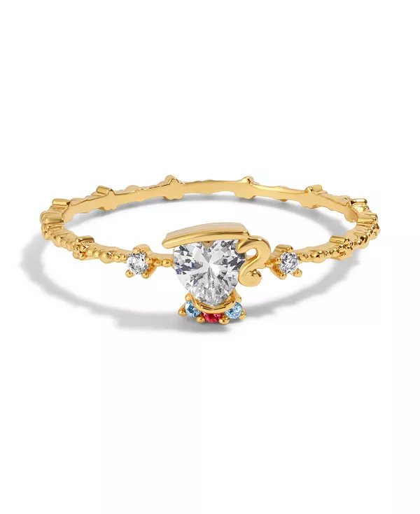 

Многоцветное кольцо-фишка Disney «Красавица и чудовище» Girls Crew, gold