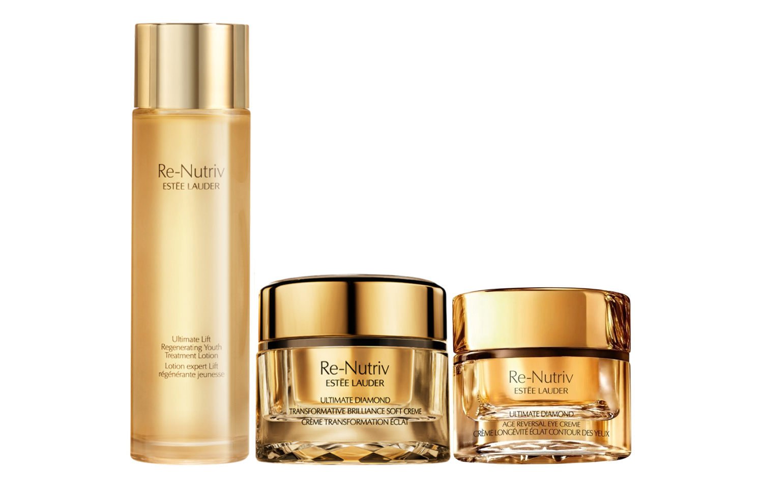 ESTEE LAUDER Yashilandai White Gold с Black Diamond набор для ухода за кожей люкс, подтягивающий и восстанавливающий — фото 3