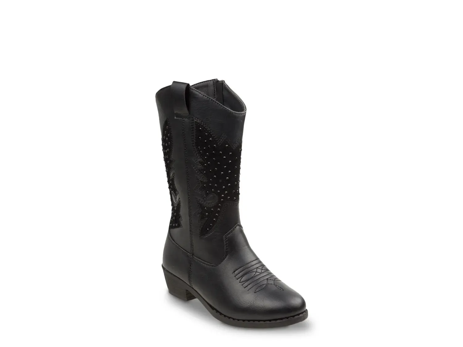 

Ботинки Kensie Zip Up Western Boot - детские, черные