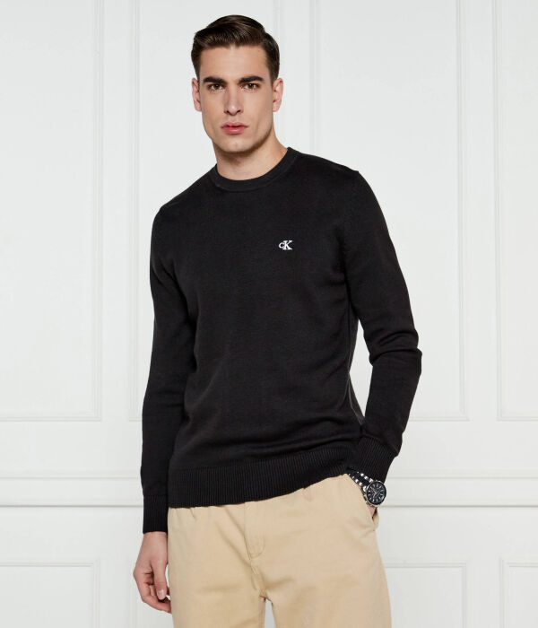 

Свитер Regular fit Calvin Klein Jeans, черный
