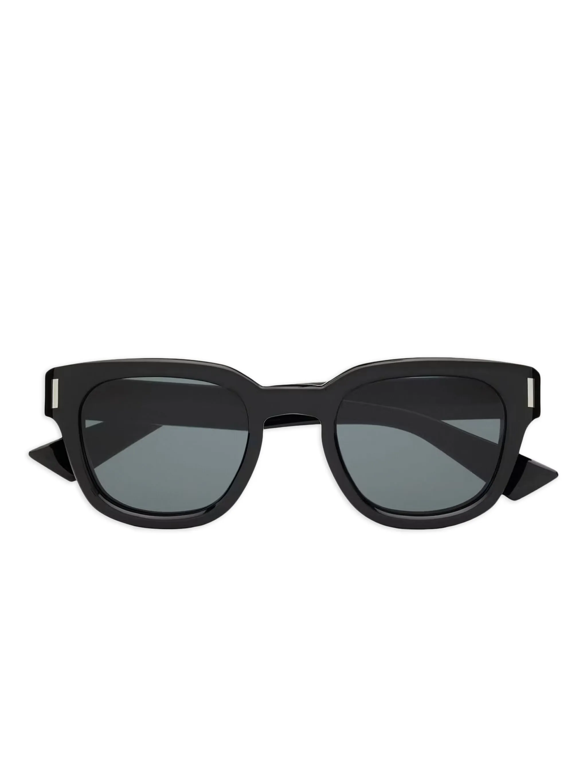 

Солнцезащитные очки с гравировкой Saint Laurent, черный
