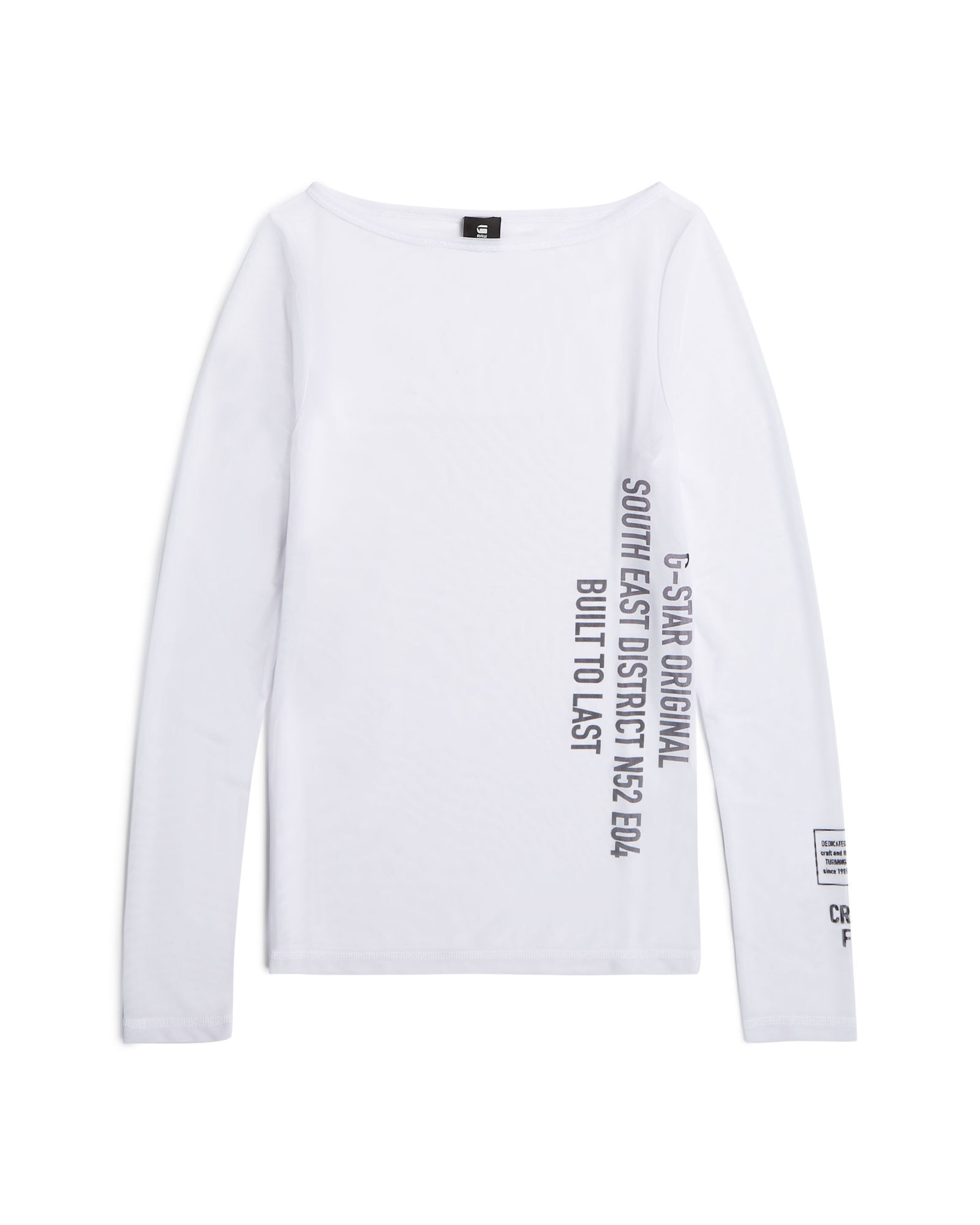 

G-STAR Лонгслив в белом цвете