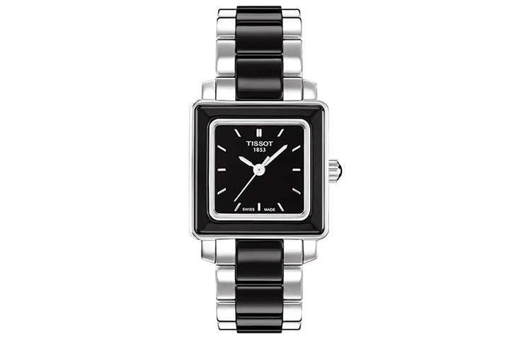 

TISSOT Часы T LADY Series T LADY Series Quartz Movement Women's Watch 26mm 26*26mm Black Dial T064.310.22.051.00, Black Dial