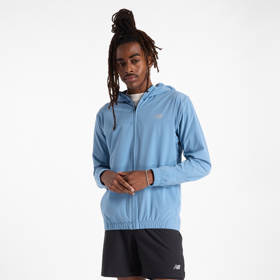 

Межсезонная куртка new balance, светло-синий