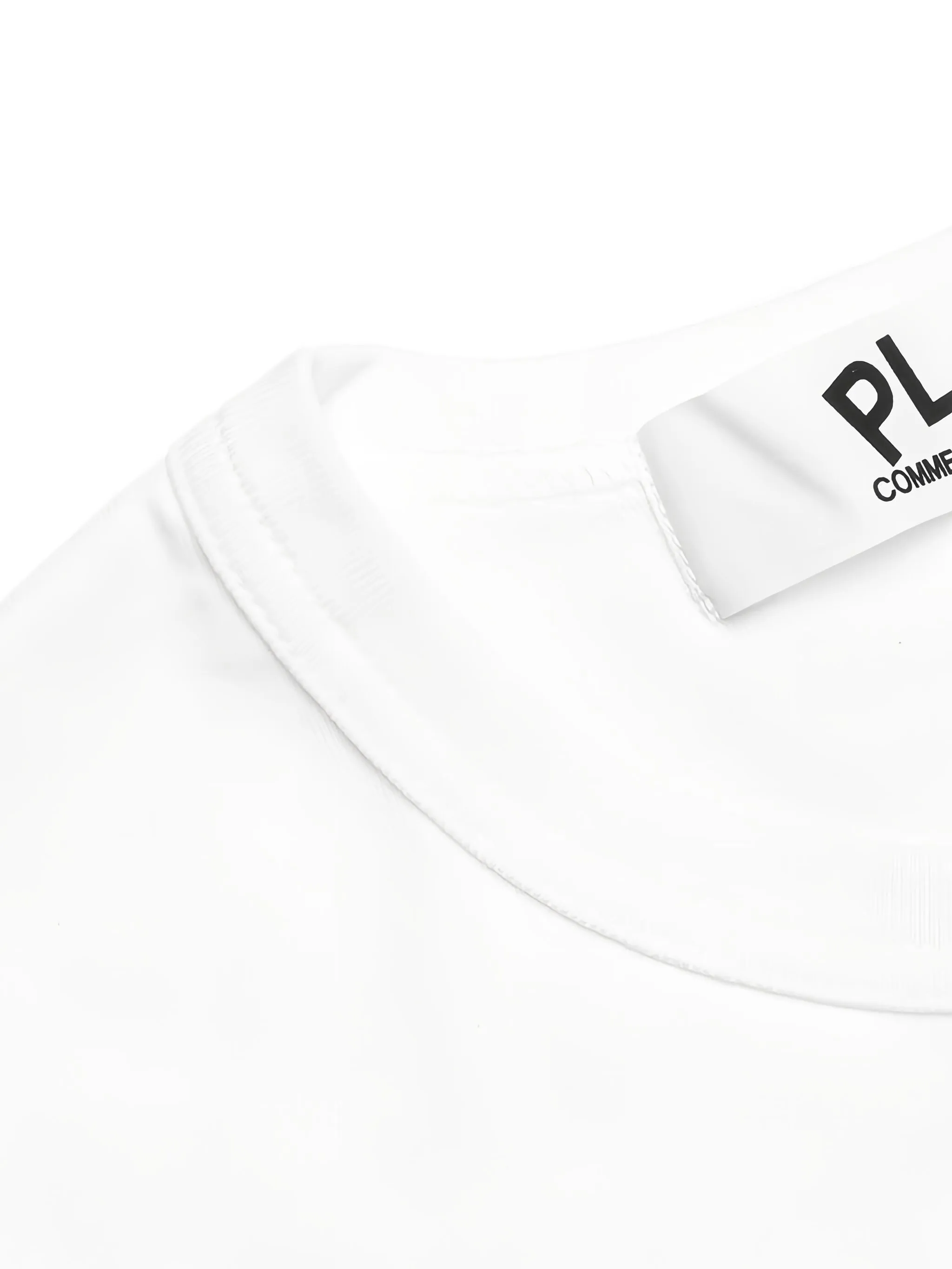 Футболка CDG Play Comme Des Garçons Play Kids, белый — фото 4