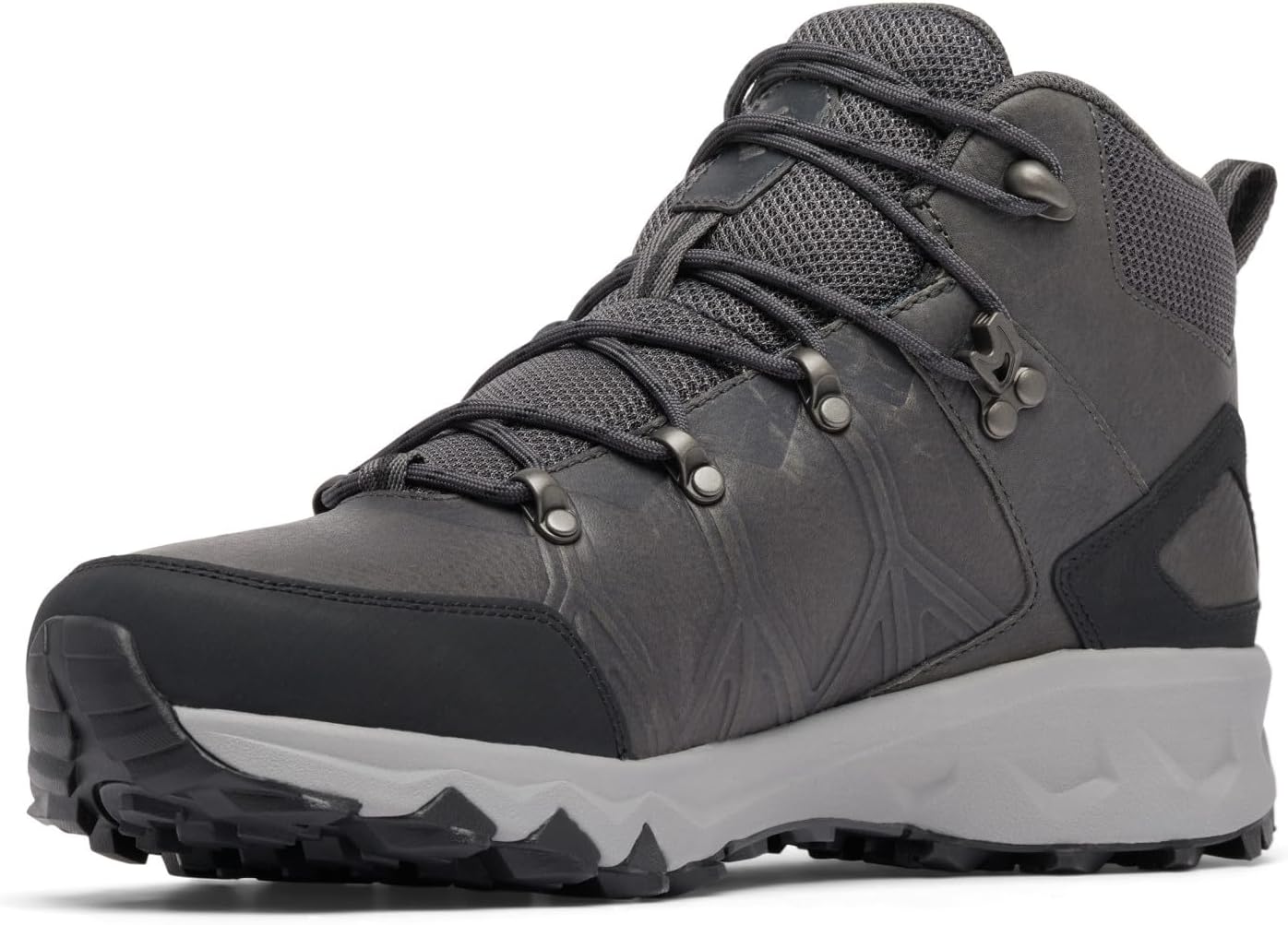 Columbia мужские кроссовки Peakfreak II Mid Outdry Leather, Ti Grey Steel Dark Grey — фото 2