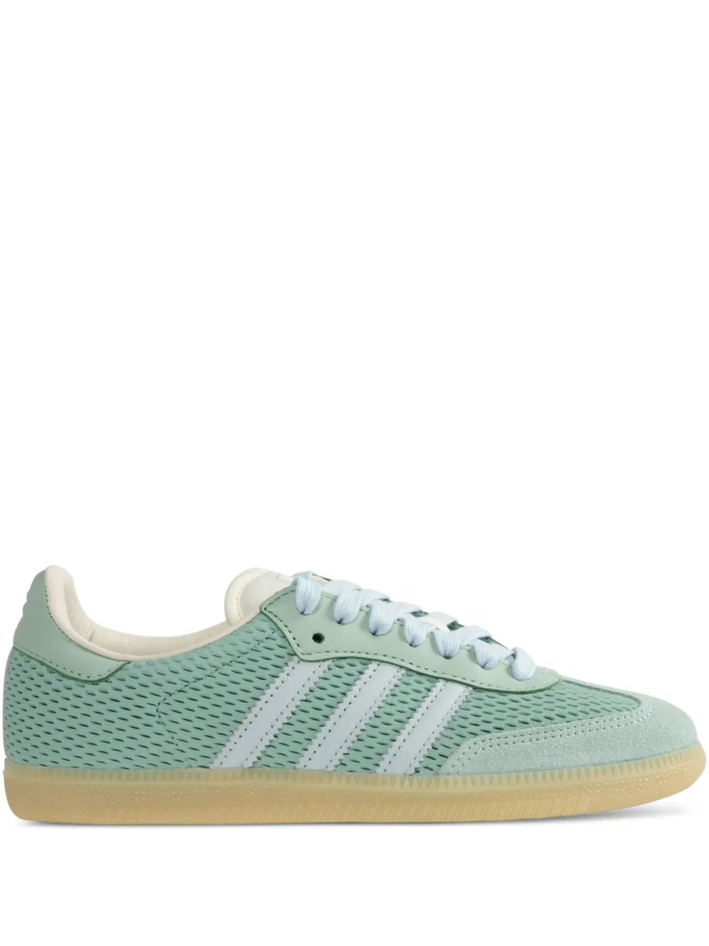 

Кроссовки Samba с сетчатыми вставками Adidas, зеленый