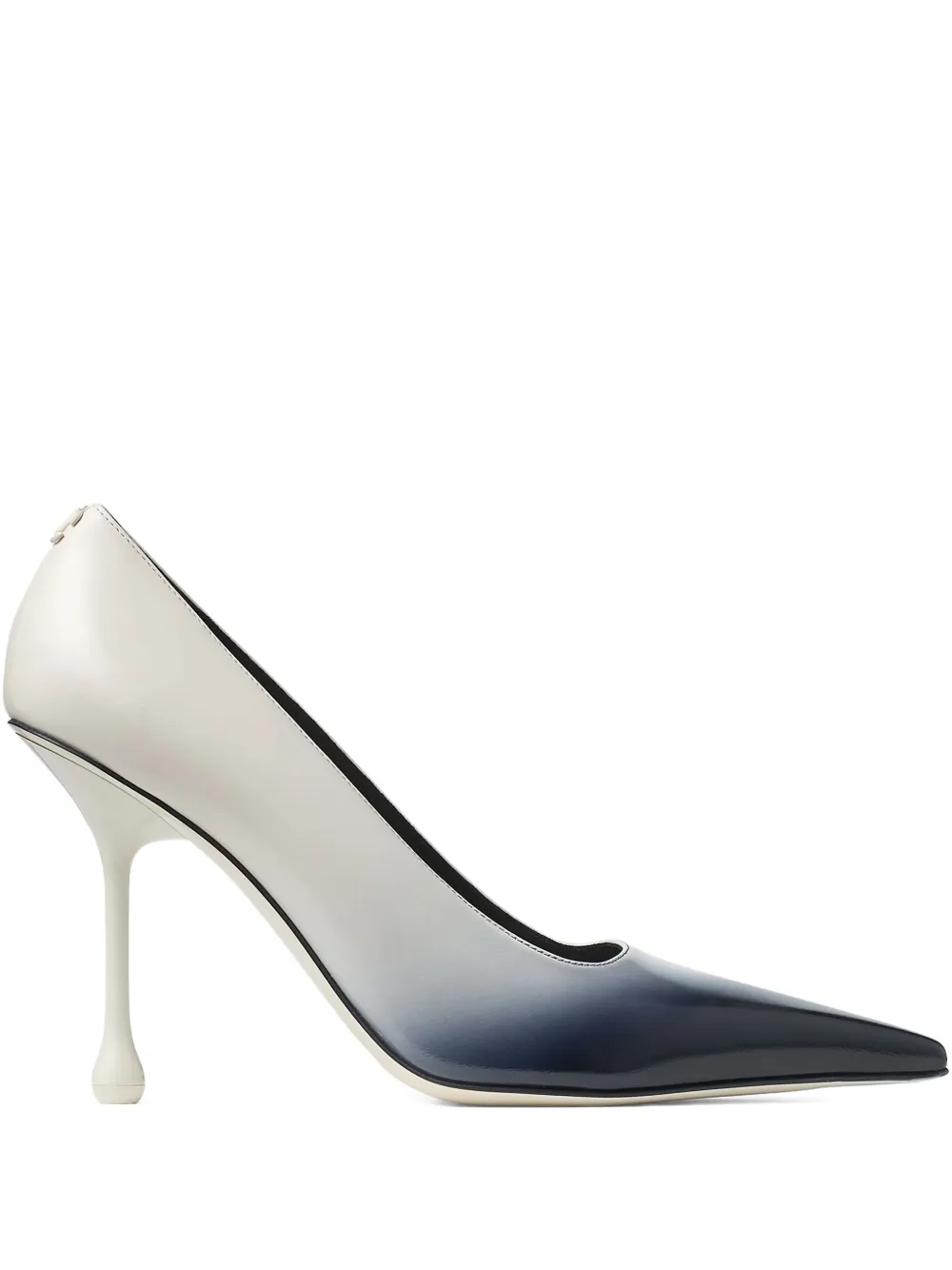 Туфли Ixia 85 с заостренным носком Jimmy Choo, белый