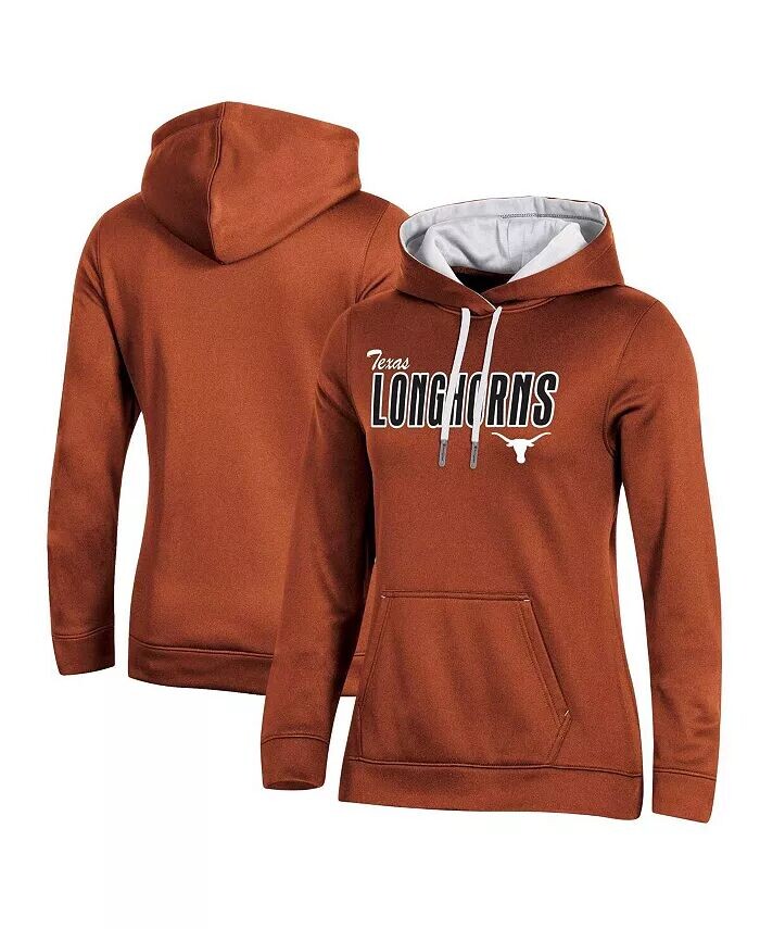 

Женский пуловер с капюшоном Texas Orange Texas Longhorns Team Champion