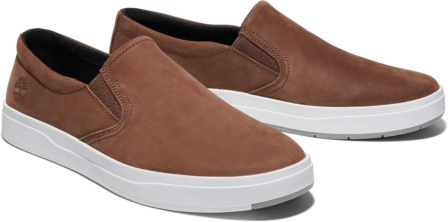Мужские квадратные слипоны Timberland Davis, коричневые
