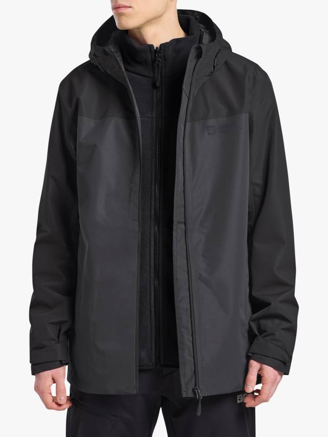 

Taubenberg куртка 3-в-1 Jack Wolfskin, Phantom