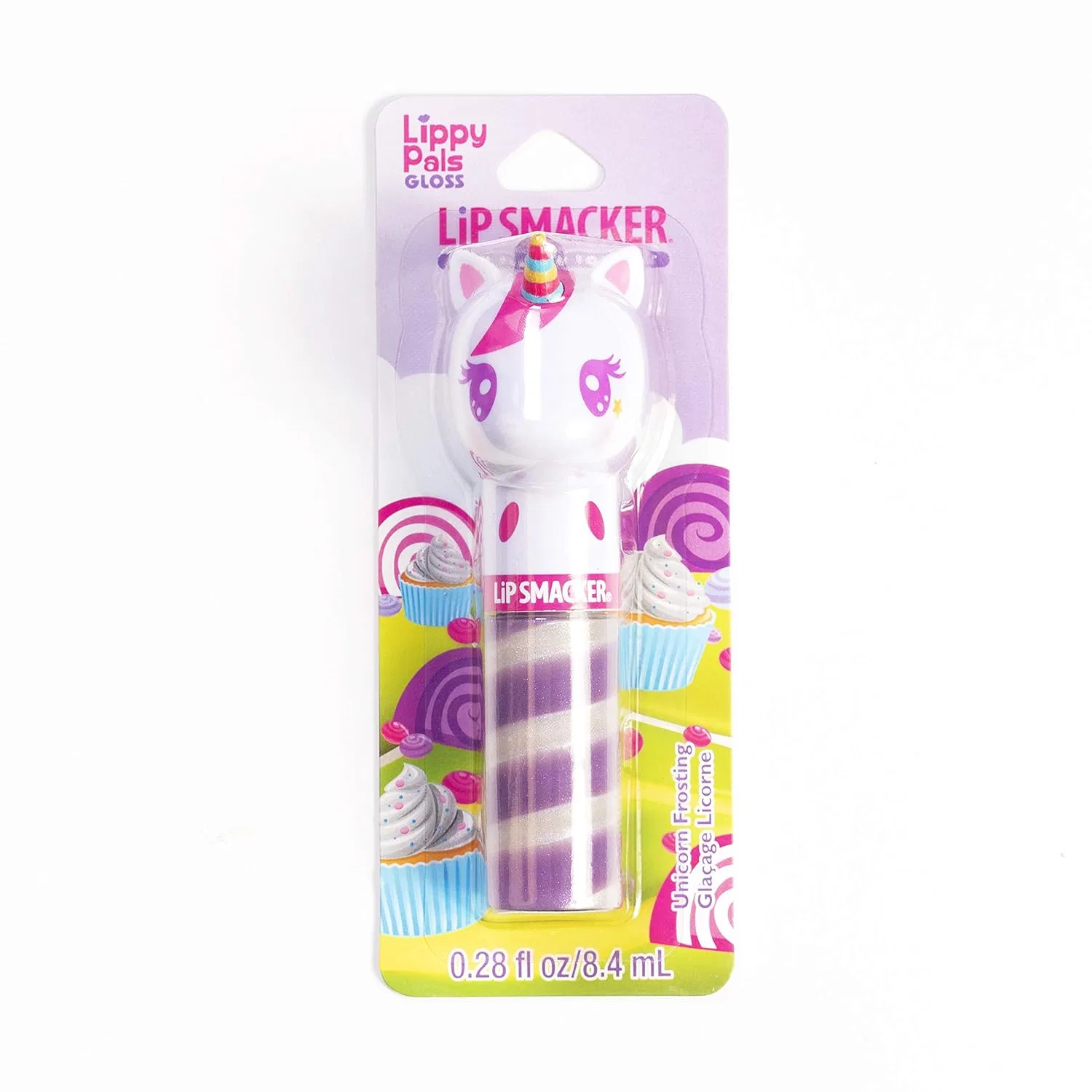 Детский бальзам для губ Lip Smacker Lippy Pal Swirl Gloss Collection «Единорог» Lip Smacker — фото 2