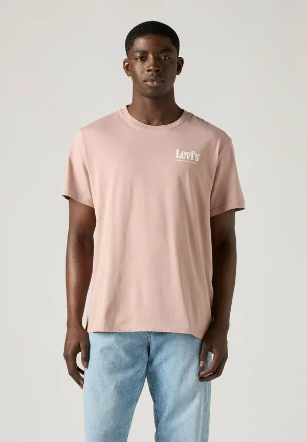 Футболка Levi'S, модель Lse_Ss relaxed fit tee boxtab 5in black, цвет черный