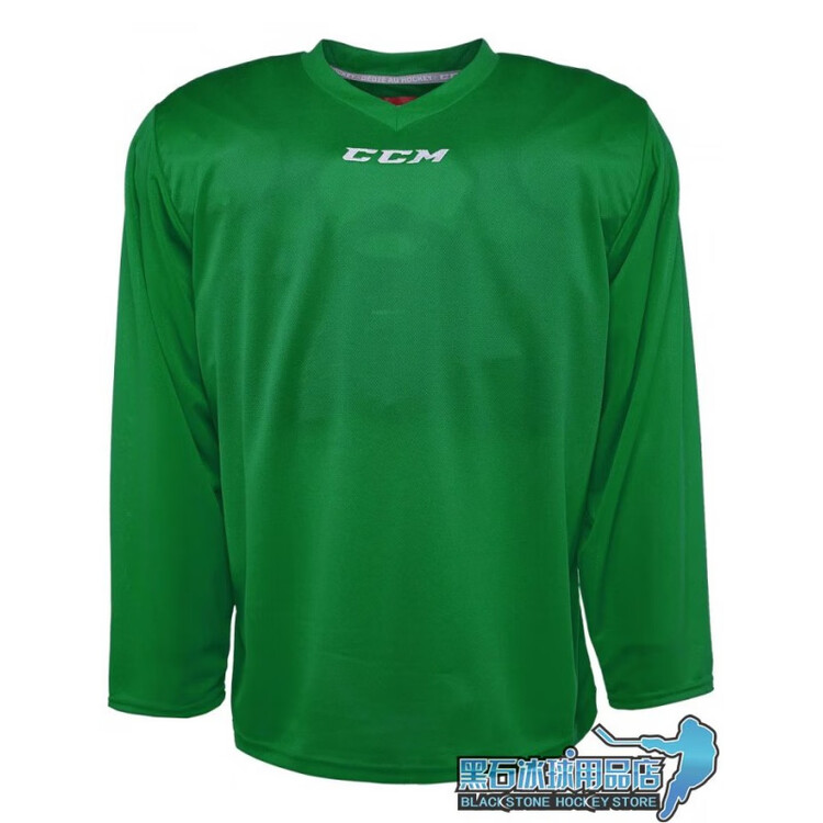 

He Jiagong Детская хоккейная майка, тренировочная футболка, Cyan Green, XL детский (рост 130-140 см)