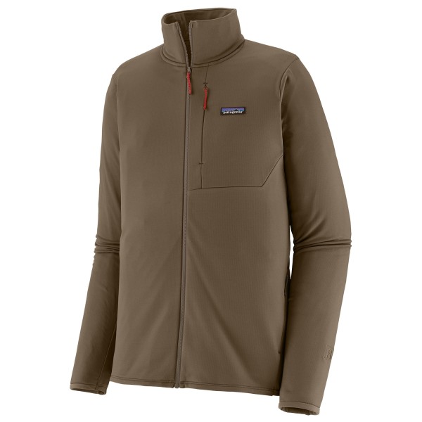 

Тепловая куртка R1 - флисовая куртка Patagonia, коричневый