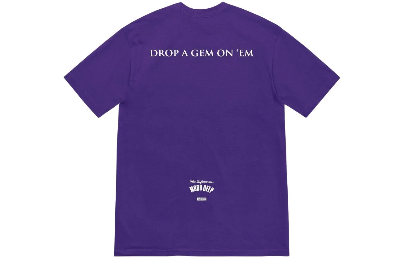 Футболка Mobb Deep Dragon Supreme, Purple/Purple — фото 3