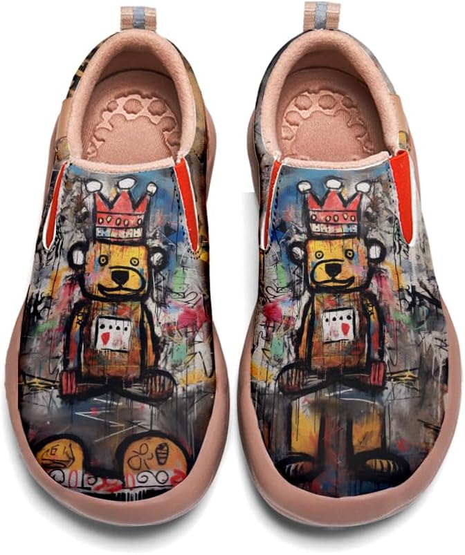 

Слипоны с граффити-рисунком Onehorse, Animal&graffiti-05