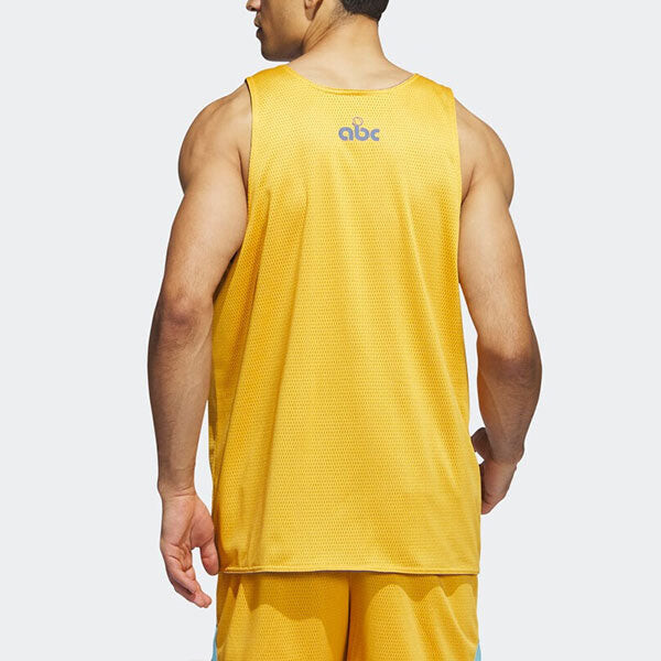 Футболка отборные Футболка летнего лагеря Adidas, желтый — фото 3