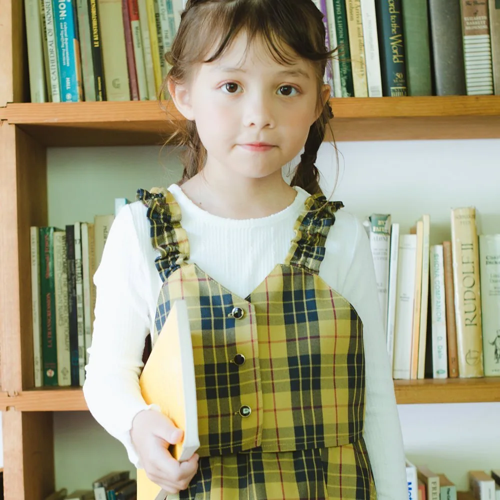 Комплект клетчатых топов Branshes, Yellow